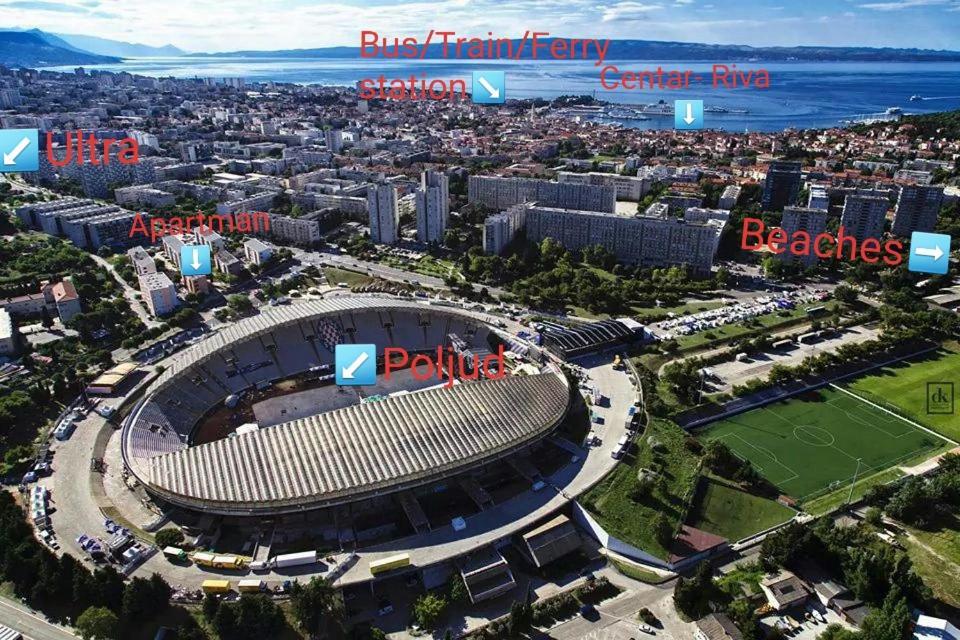 Blue Mile Apartman Split Buitenkant foto