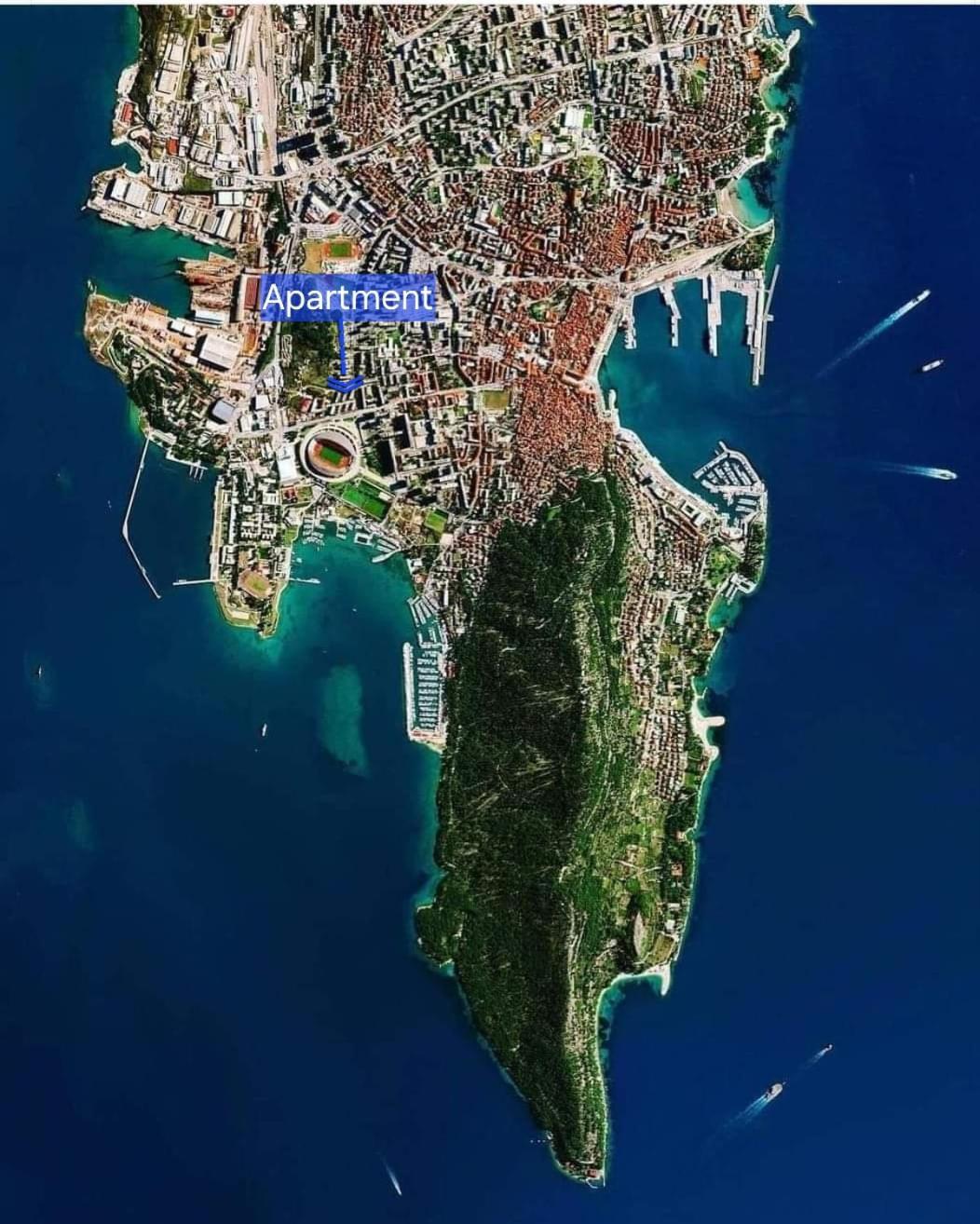 Blue Mile Apartman Split Buitenkant foto